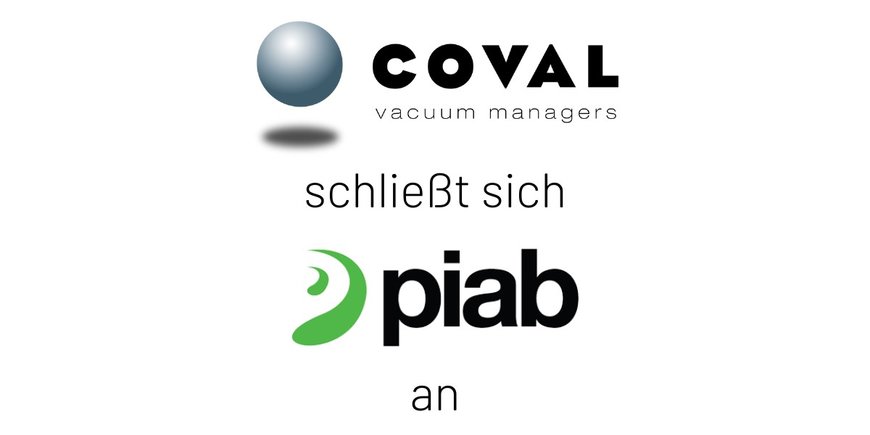 COVAL entra a far parte del Gruppo Piab
